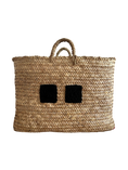 Load image into Gallery viewer, Handwoven Moroccan Straw Basket - EXCLUSIVITY
