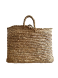 Load image into Gallery viewer, Handwoven Moroccan Straw Basket - EXCLUSIVITY
